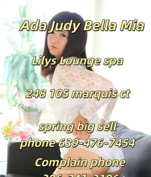 22 year old Asian Escort in Regina Lilys lounge spa New baby big spring special
