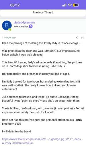 Julie 24Yrs Old Escort Prince George Image - 8