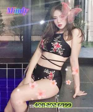 25 year old Asian Escort in sanjose CA Real Pic sexy 36DD Mindy/ Nice Nana💚🔴 Open Minded Girl