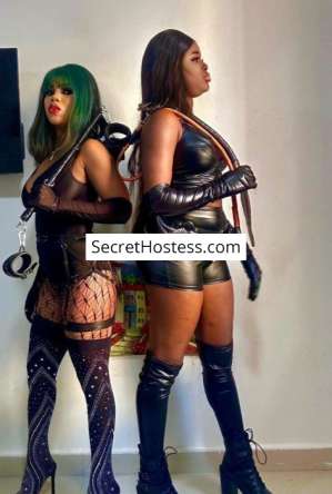 23 year old Ebony Escort in Muscat Tracy &amp; Brownie "duo with girl", Agency