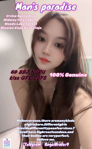 Angel Spa Massage fun and open big boobs waiting 23 year old Escort in Orange County CA